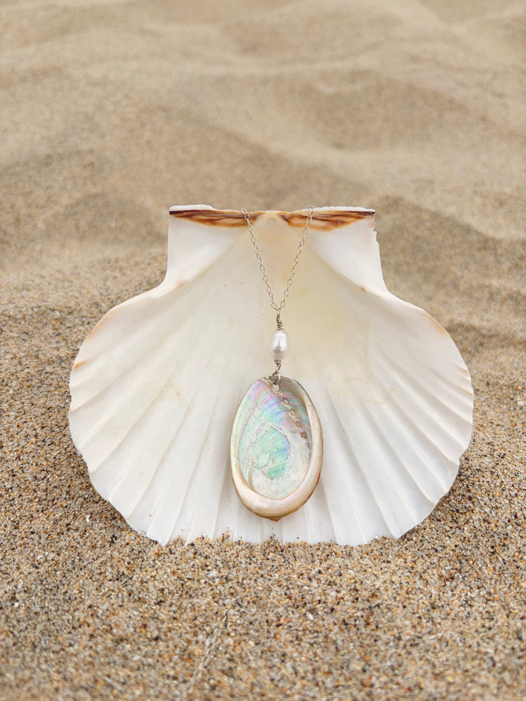 ABALONE PEARL NECKLACE