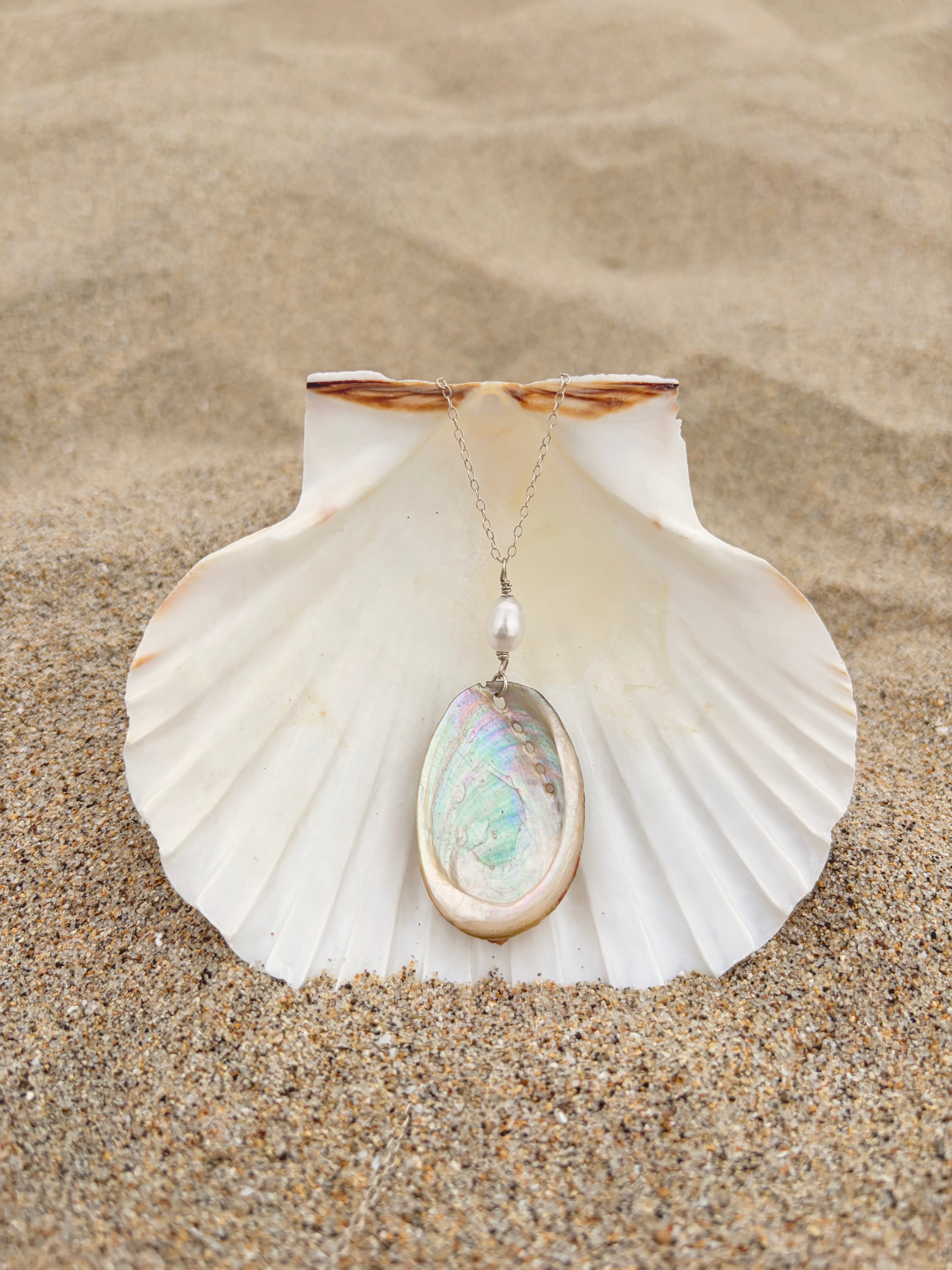 ABALONE PEARL NECKLACE